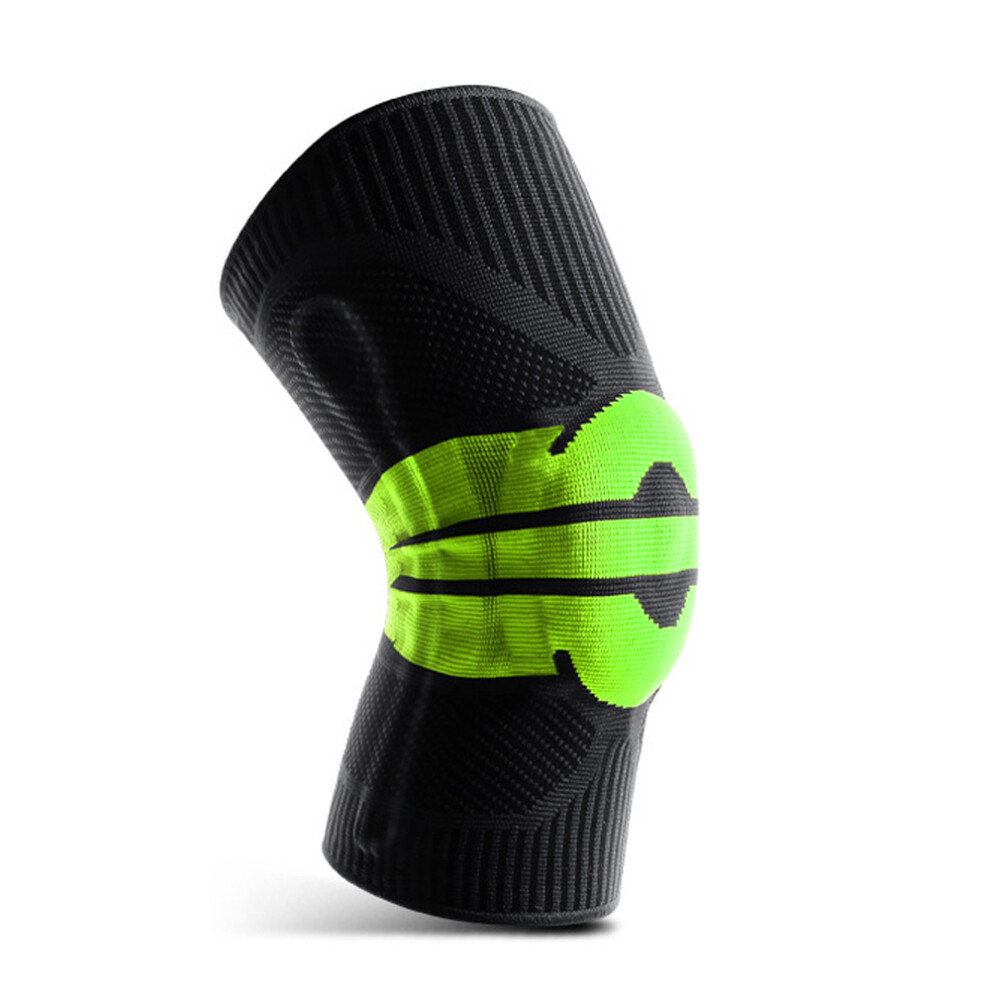 Knee Brace for Pain Relief, Medical Grade Compression Knee Support with Patella Silicone Pads for Men and Women