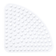 Rutschfeste Duschmatte, Badewannenmatte aus Gummi mit Saugnäpfen für Badezimmer, 54 x 54 cm, ideal für mehr Sicherheit beim Duschen