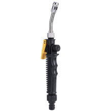 Garden Hose Nozzle and Watering Wand, 11.8in Pressure Adjustable Metal Sprayer for Plants