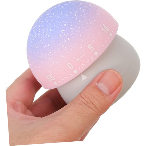 Cute Mushroom Mechanical Kitchen Timer Battery WindUp Cooking Countdown for Baking and Eggs 1