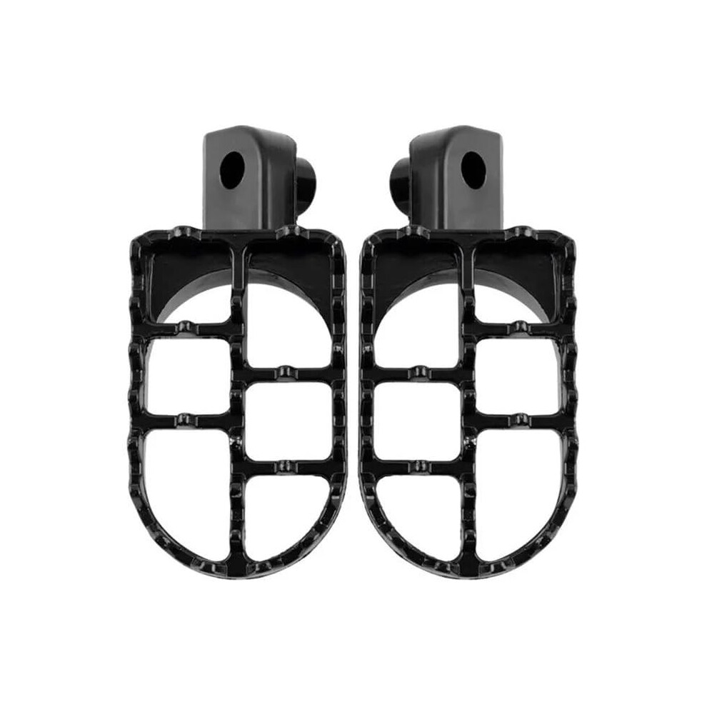 Motorcycle Foot Pegs For Honda Xr Series Steel Foot Rest Pedals Enhanced Riding Stability Black 9001264878832