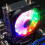 PC Fan 3Pin Case Cooling Multicolor Adjustable Quiet SP2 Mute Heatsink For Computer Chassis 5