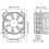 PC Fan 3Pin Case Cooling Multicolor Adjustable Quiet SP2 Mute Heatsink For Computer Chassis 2