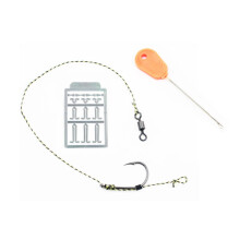 Fishing Equipment Accessories PreTied Hair Rigs For Carp, Braided Line, Hooks, Boilie Stops, Sizes 2, 4, 6, 8