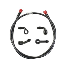 Brake Oil Hose Line 2100mm Stainless Steel Braided Hydraulic Banjo Compatible Motorcycle ATV Pit Bike