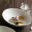 Large Ceramic Dinner Plates Set with Stackable Serving Platters for Salad Pasta and Soup 3