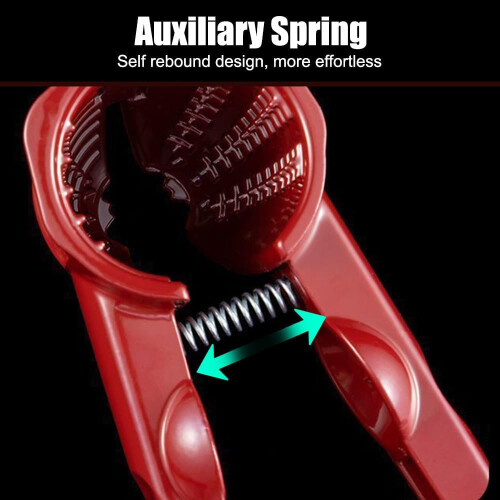 Nutcracker Tool Aluminum Sunflower Seed Splitter Walnut Cracker Tool For All Nuts Melon Seeds Hazelnuts 1 Piece 1