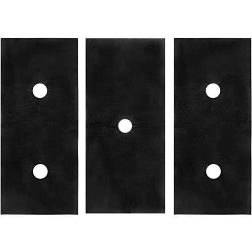 Stove  Protector with NonStick Surface, Cuttable Gas Stove Burner Covers, Dishwasher Safe 2