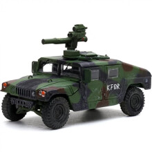 1:64 Diecast Tow Missile Carrier KFOR NATO Armored Vehicle with Realistic Detailing
