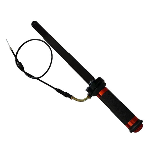 Outboard Motor Throttle Handle with Cable for Hangkai 2 Stroke 3.6HP Boat Engine