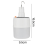 Emergency Lamp, Rechargeable With Hook, Energy Saving, Versatile Usage, Adjustable Brightness, High Efficiency Lighting, Perfect For Power Outages, Ca 2