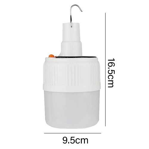 Emergency Lamp, Rechargeable With Hook, Energy Saving, Versatile Usage, Adjustable Brightness, High Efficiency Lighting, Perfect For Power Outages, Ca 1
