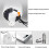 Emergency Lamp, Rechargeable With Hook, Energy Saving, Versatile Usage, Adjustable Brightness, High Efficiency Lighting, Perfect For Power Outages, Ca 4