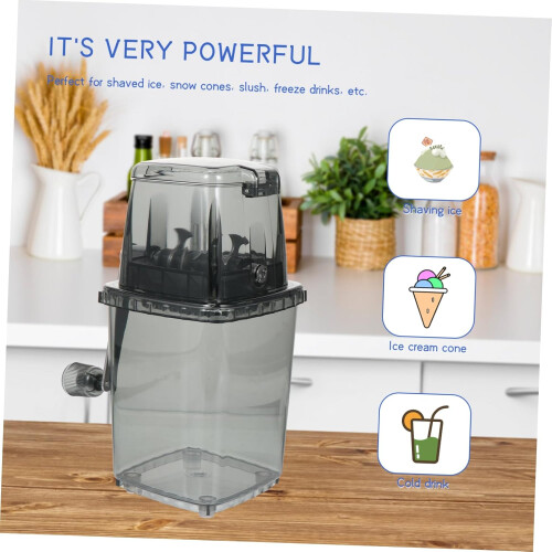 Manual Ice Crusher for Home Use, Quick Hand Operation, Durable EasyClean Design 1