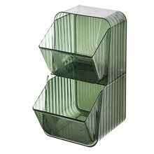 Elegant Storage Solution For Your Vanity, Chic Makeup Holder With Detachable Organizers Perfect For Cosmetics And More