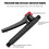 Ergonomic Backpack Sprayer Handle with Trigger Grip and Automatic Spray Lock for Garden Use 4