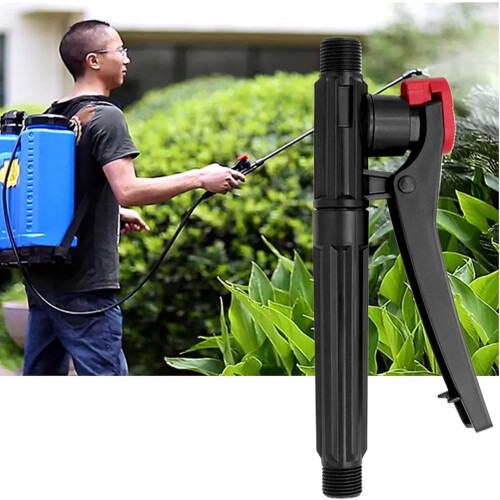 Ergonomic Backpack Sprayer Handle with Trigger Grip and Automatic Spray Lock for Garden Use 1