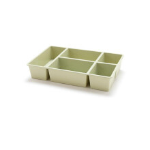 Organizzatore da scrivania in plastica, organizer impilabile per cassetti, organizer da ufficio personalizzabile per una maggiore produttività sulla
