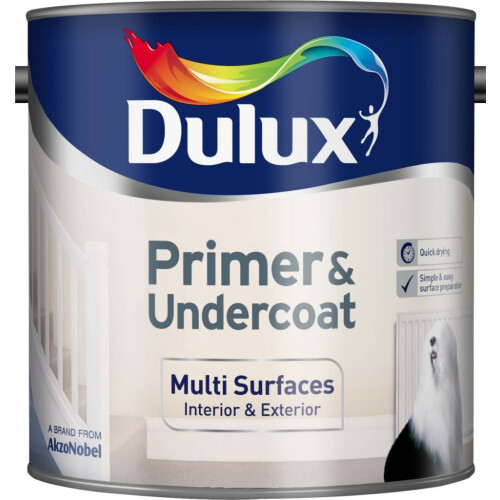 Dulux Dulux Quick Dry Multi-Surface Primer/ Undercoat 2.5L