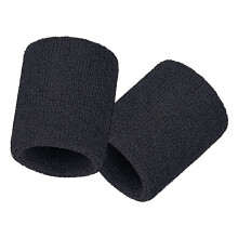 Sweat Absorbing Terry Cloth Wristbands, Professional Style Comfortable Elastic Bands for High-Intensity Sports Activities