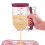 Pancake Batter Dispenser with Measuring Marks, Easy Grip Baking Tool for Waffles and Cupcakes 1