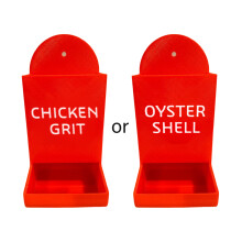 MultiFunctional Gravities Feeder For Pet Hanging Design 3D-Red