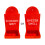 MultiFunctional Gravities Feeder For Pet Hanging Design 3D-Red 1