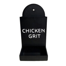 3D Printed Animal Feeder Home Hanging Food Dispenser For-Black