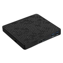 DVD Player External USB 3.0 DVD Drive Burner for Laptop and Desktop, 2MB, CDROM SD/TF Card Reader