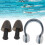 Weiche Silikon PC Schwimmen Ohrstöpsel Nase Clip 11