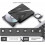 External Optical Drive DVD Burner USB Dual Interface Multifunction Optical Drive Compact Easy To Use (5In1) 5