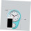Creative Wall Mount Kitchen Timer Blue Modern Decorative Clock for Cooking and Home Use 4