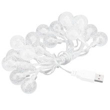 Star Shaped LED String Lights Energy Saving Headlamp Warm White Fairy Lights USB Powered Decorative Lighting for Indoor Outdoor Holiday Wedding Garden