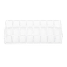 Cosmetic Organizer With Transparent Drawers Durable Desktop Holder For Makeup Accessories Storage Container Large Capacity Compact Design Keeps Desk T