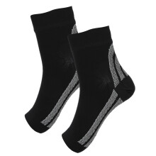Calze a compressione stabilizzanti per il piede, traspiranti e resistenti agli odori, con design a pressione graduata per fascite plantare e dolore