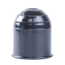 Universal 50mm Trailer Hitch Ball Cover and HeavyDuty Tow Bar Cap Black for Dirt Protection