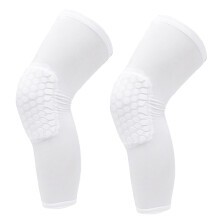Honeycomb Pad Design Knee Pads for Outdoor Sports, Crashproof Leg Sleeve Moisture Wicking Compression Knee Braces for Tennis Running (2PCS)