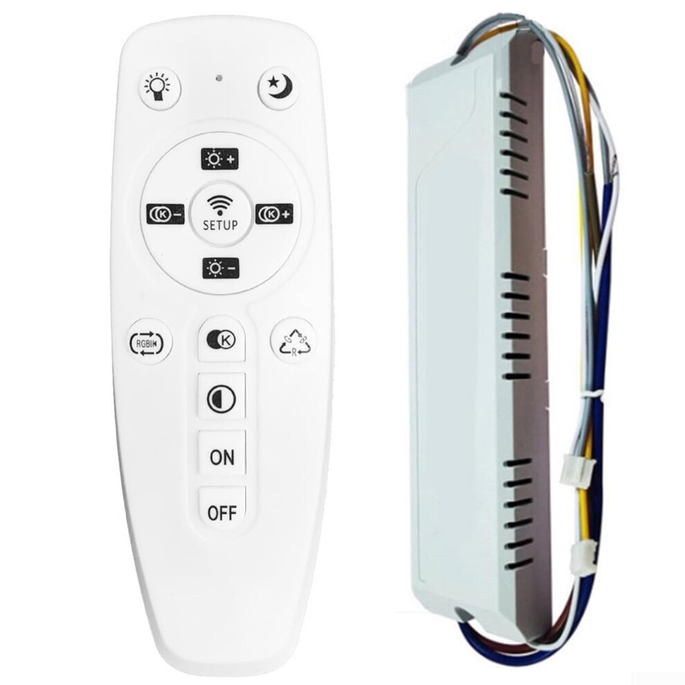 240W Led Driver With Remote Control And App For Smart Home Lighting, Dimmable Rgb, Compatible With Alexa And Google Home 9119770649621