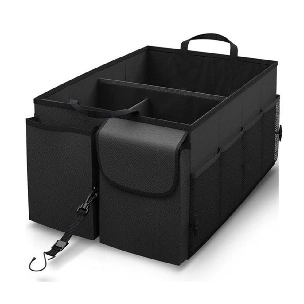 Car Boot Organiser Mercedes Benz Tklasse W420 I 68L Collapsible Multi Compartments Waterproof Black 9119770647559