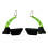 Lat Pull Down Bar Adjustable SP04 For Cable Machines, TBar Row Pulldown Attachments, Wide Grip And Neutral Grip Handle 1