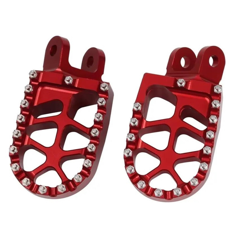 Motorcycle Foot Pegs For Xrv 650 750, Aluminum Nonslip Footrest, Pedal Parts Red 9426802796292