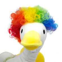 Pet Geese Afro Wigs Cosplay Hairpiece for Festival-color