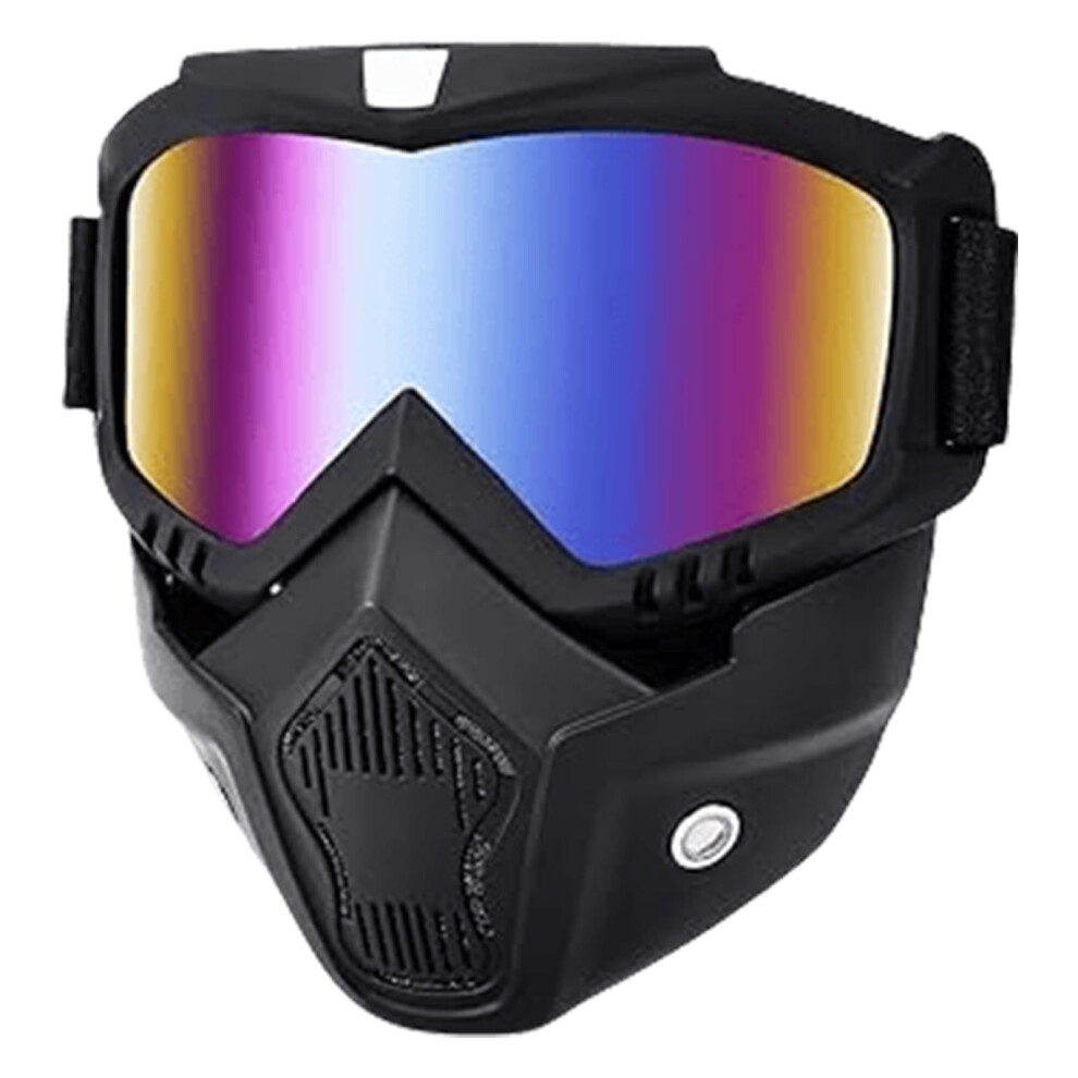 Dirt Bike Goggles Uv400 Antifog Lenses With Adjustable Strap For Motocross And Offroad Riding 9119770651518