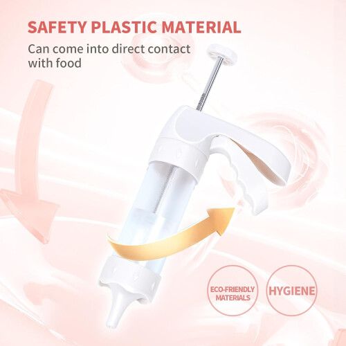Cookie Gun Christmas Cookie Press Handheld Decorating Tool For Making Cookies 2