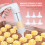 Cookie Gun Christmas Cookie Press Handheld Decorating Tool For Making Cookies 4