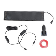 Bluetooth-App-gesteuerte LED-Anzeige, programmierbare, flexible Vollfarbbeleuchtung, Laufschrift-Animationspanel, einfache Installation, IP65