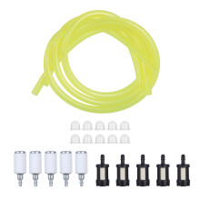 Kit de conduites d'essence pour tronçonneuse, souffleur et débroussailleuse ; tuyaux polyvalents de petit diamètre ; indispensables pour la