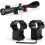 Dovetail Scope Rings, Medium Profile Mounts for 11mm Dovetail Rails, Precision Alignment with Stop Pin for Secure Scope Attachment 4