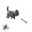 Cute 3D Cat Shape Cabinet Knobs and Drawer Pulls for Cupboard Dresser Wardrobe Kitchen Decor 1