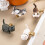 Cute 3D Cat Shape Cabinet Knobs and Drawer Pulls for Cupboard Dresser Wardrobe Kitchen Decor 4